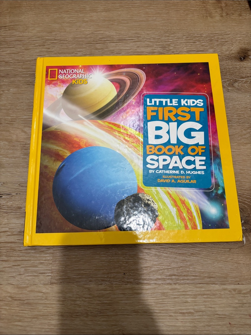 National Geographic Kids Little Kids First Big Book of Space - Yellow Cover
